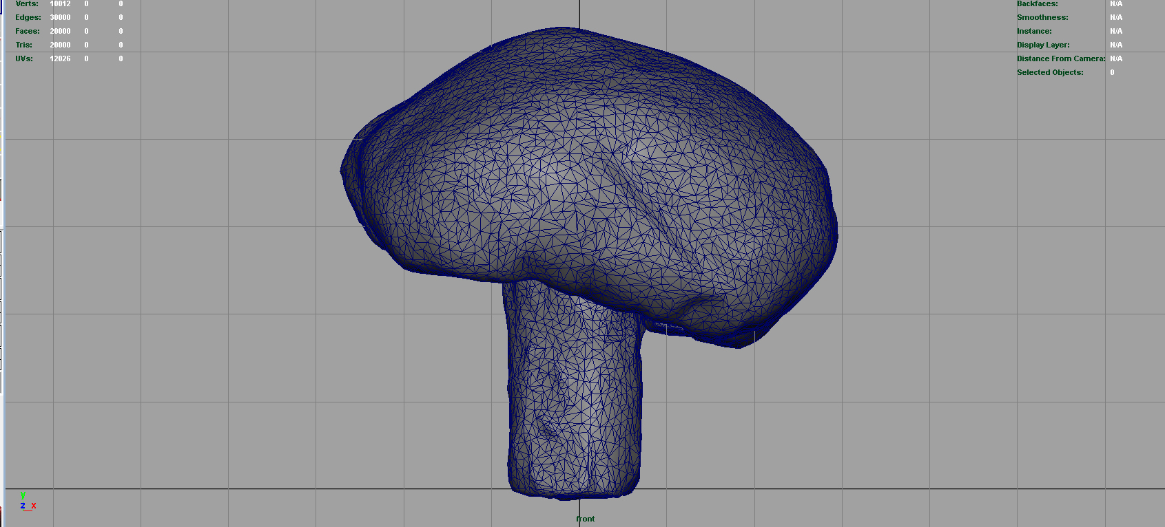 蘑菇13d模型