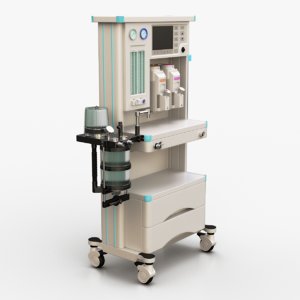 3d anesthesia machine model