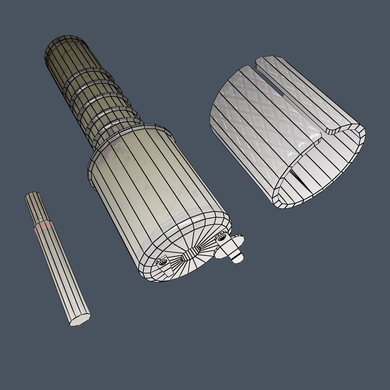 3d soviet rgd33 grenade