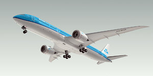 boeing 787-9 dreamliner plane 3d model