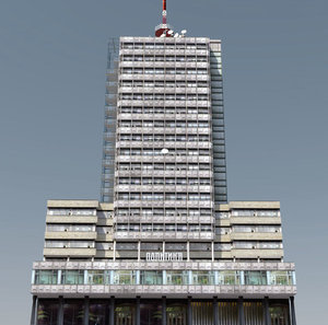serbia modern architecture highrises 3d 3ds