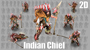 2D indian Chief