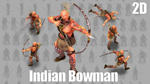 2D Indian Bowman