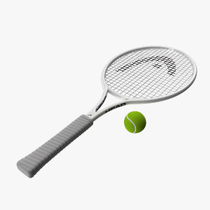3d model racket
