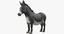 3d model animals horse donkey sheep