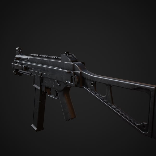 3d ump 45 model