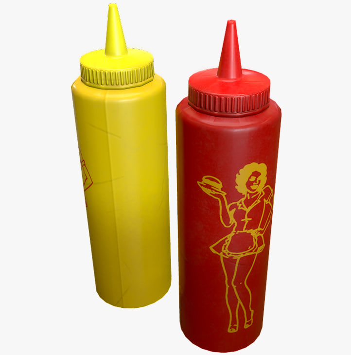 max mustard ketchup