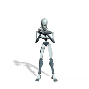 Mocap model posing 02
