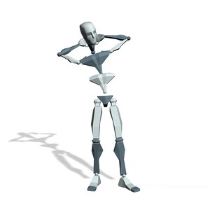 Mocap model posing 08