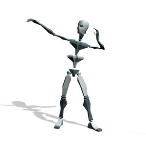 Mocap model posing 04