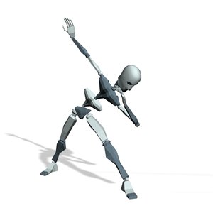 Mocap model posing 06