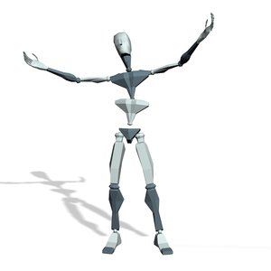 Mocap model posing 03