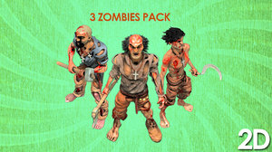 3 Zombies Pack