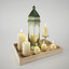 lantern candles 3d model