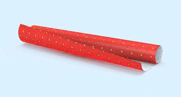 wrapping paper rolls