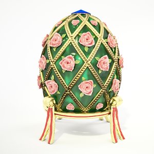3d model faberge egg