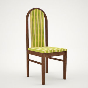 3d model banquet chair 7