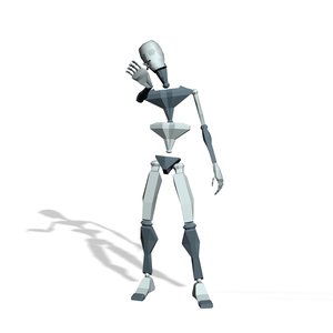Mocap model posing 18