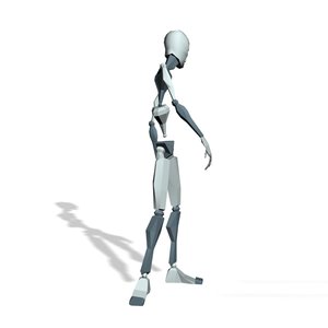 Mocap model posing 12