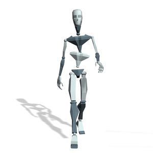 Mocap model walking