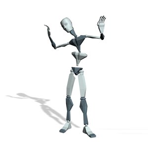 Mocap model posing 20