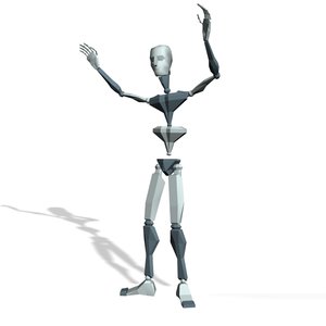 Mocap model posing 28