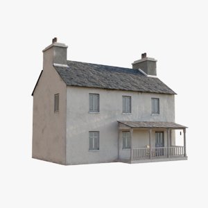 3d irish house games model