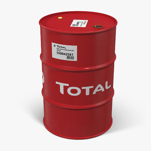 oil drum total 3d model