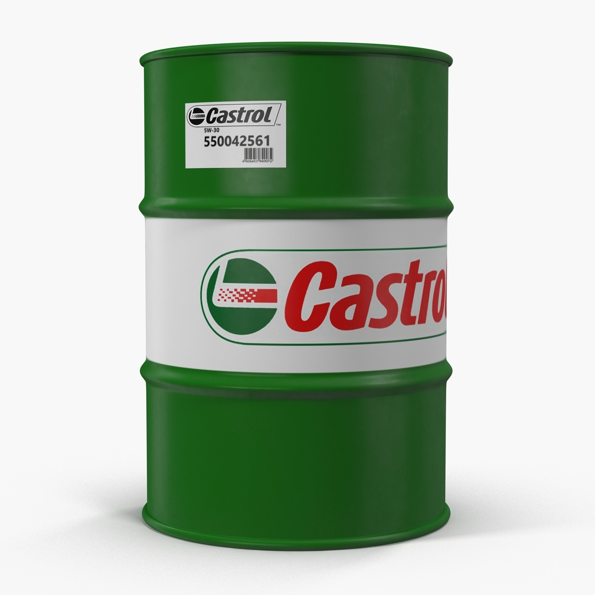 Óleo de Tambor de Tambor de Aço Castrol Modelo 3D - TurboSquid 1111686