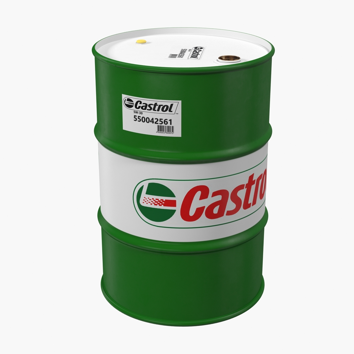 Óleo de Tambor de Tambor de Aço Castrol Modelo 3D - TurboSquid 1111686