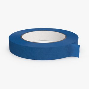 painter s tape roll 3d max