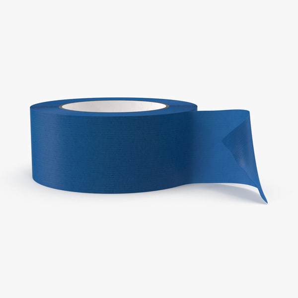 3d model painter s tape roll