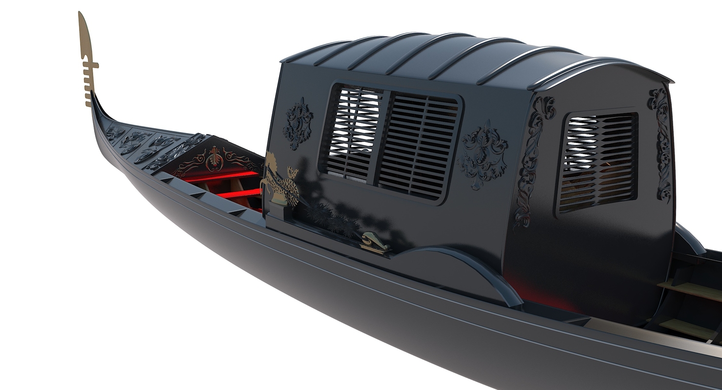 3d gondola roof model