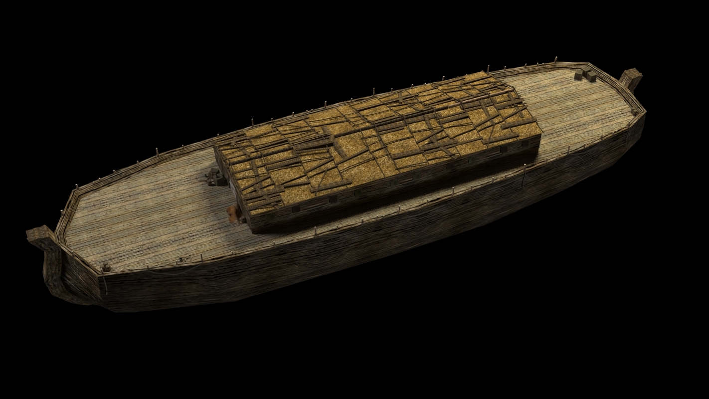 noah ark 3d model