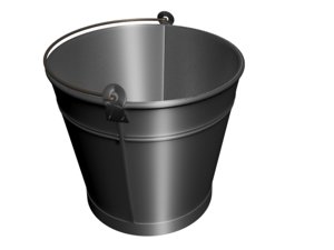 new bucket 3d max