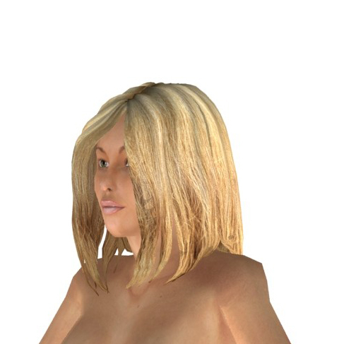 3d sexy woman model