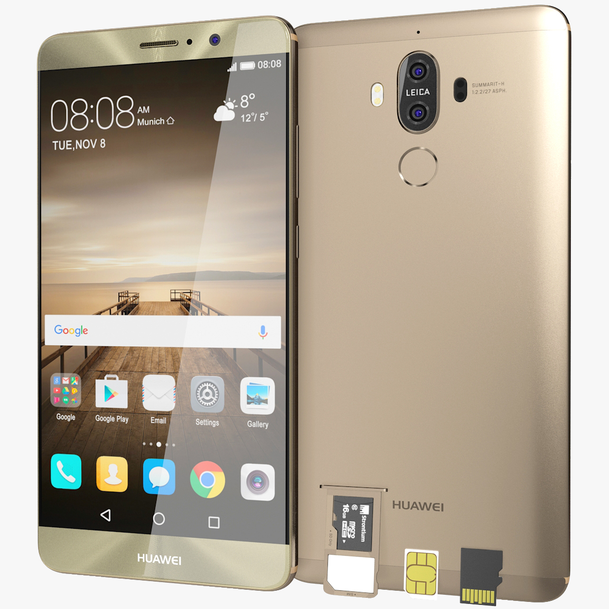 华为mate 9&mate 9 lite / honor 6x系列3d模型