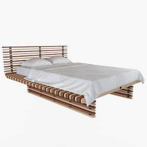 3d model luxor bed