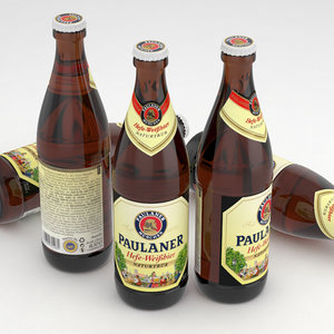 beer bier weissbier 3d model