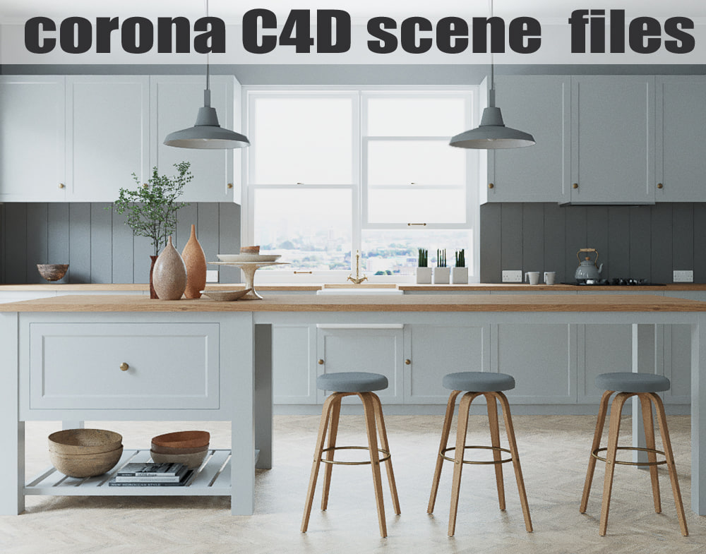 Corona Scene Files 3d Model