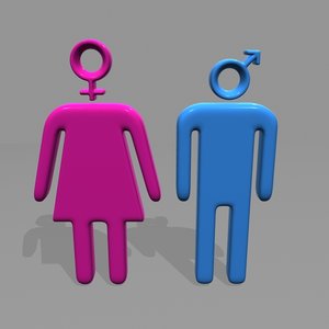 male female symbols max