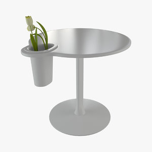3d grip vase table model