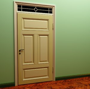 3d model of door
