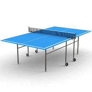 ping pong table 3d model