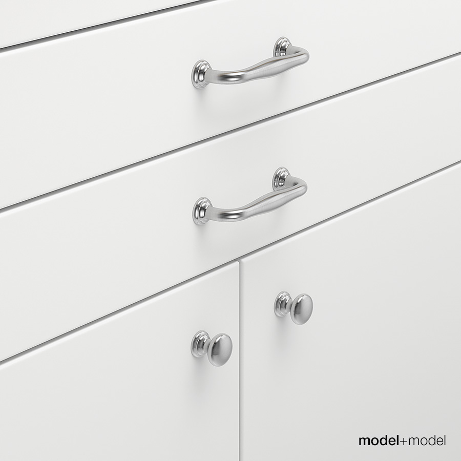 handles kitchen 3d model