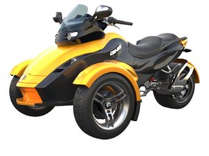 3d spyder motorcycle can-am