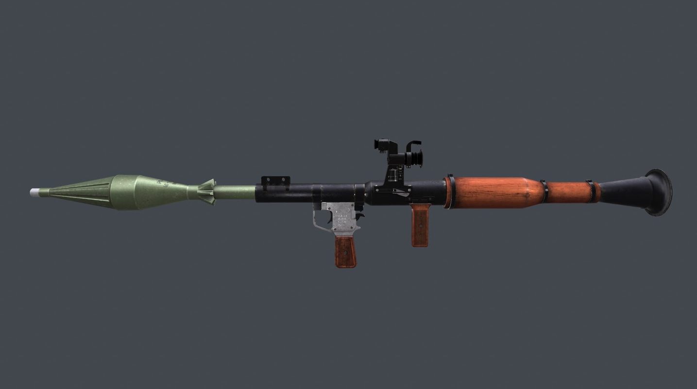 Rpg Scope modèle 3D de RPG avec scope RPG7 - TurboSquid 1113219