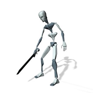 Action hero falling die