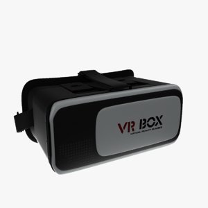 3d model virtual reality goggles