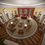 white house oval office architecture 3d max